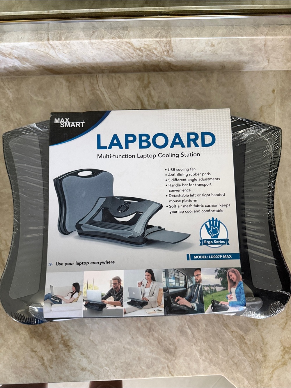 BRAND NEW Max Smart Lapboard Multi-Function Laptop Cooling Station!